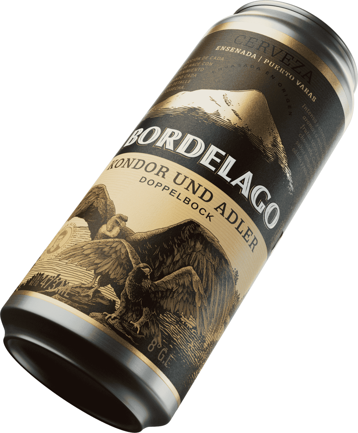 Kondor und Adler en formato lata